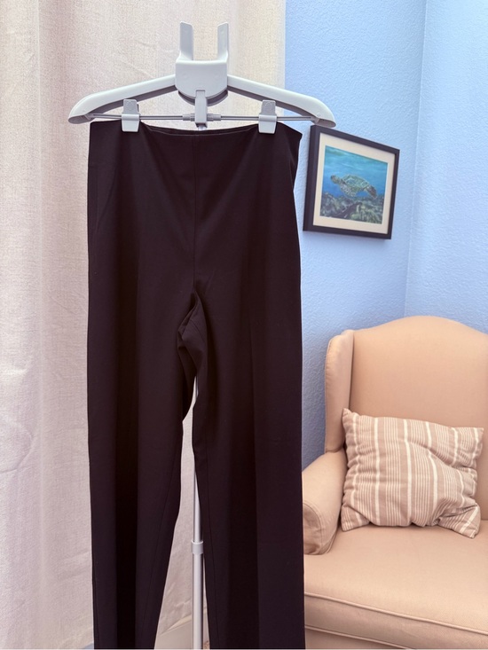 Talbots Pants - Talbots Black Wide Leg Straight Pants Size 12